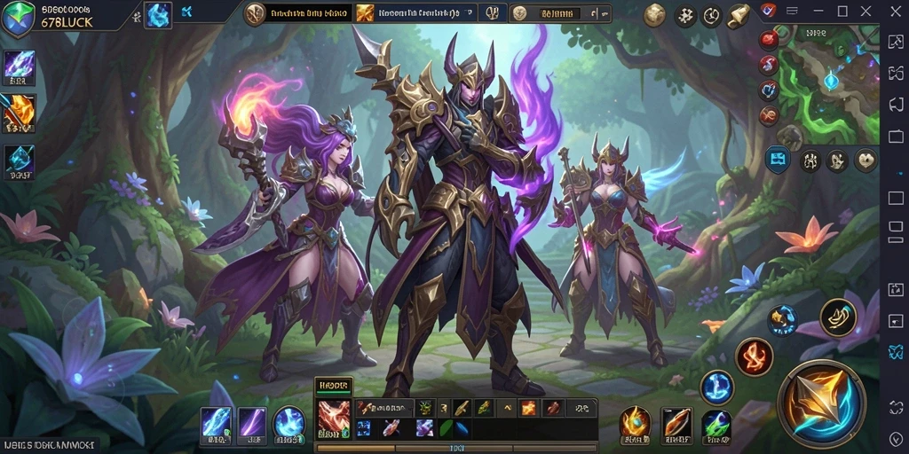 Gameplay seru di dunia 678LUCK dengan misi dan pertempuran yang mendebarkan.