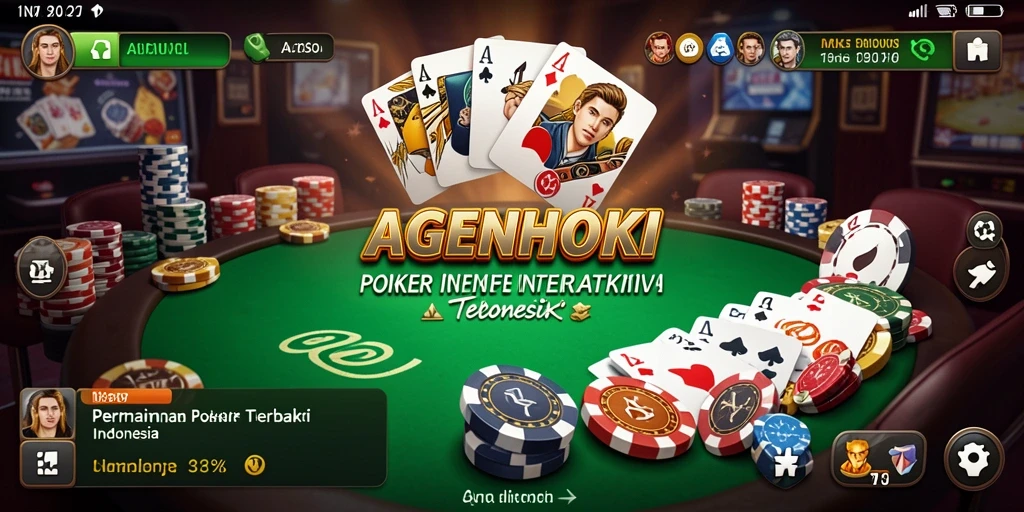 Tampilan gameplay AGENHOKI yang seru dan interaktif.