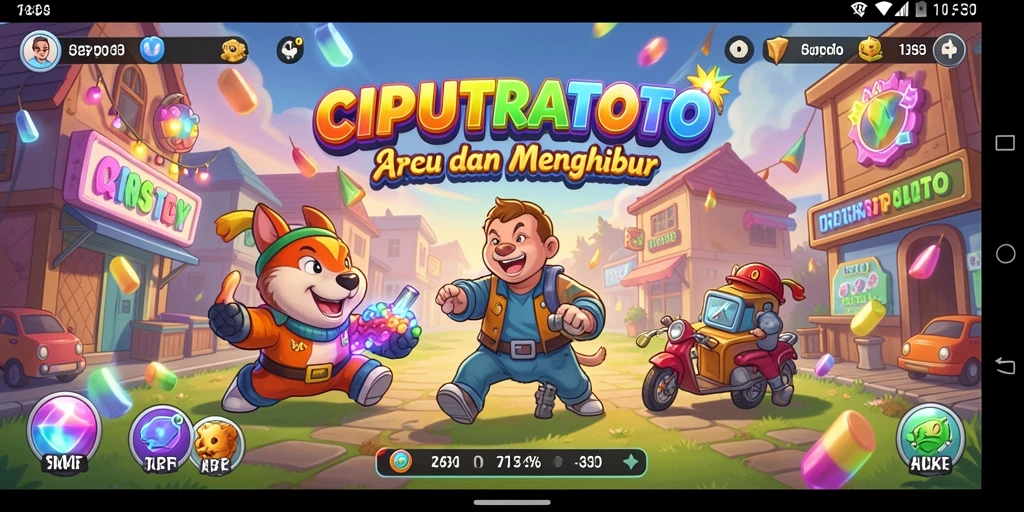 Tampilan menarik dari gameplay seru di CIPUTRATOTO.