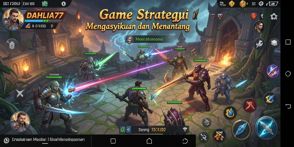 Tangkapan layar menampilkan gameplay menarik dari DAHLIA77.