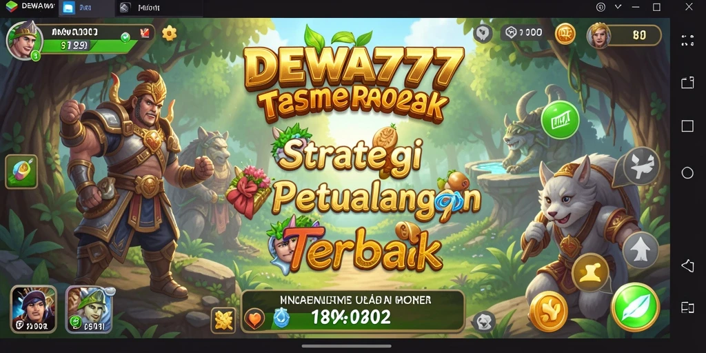 Tampilan gameplay DEWA777 dengan elemen strategi yang menarik.