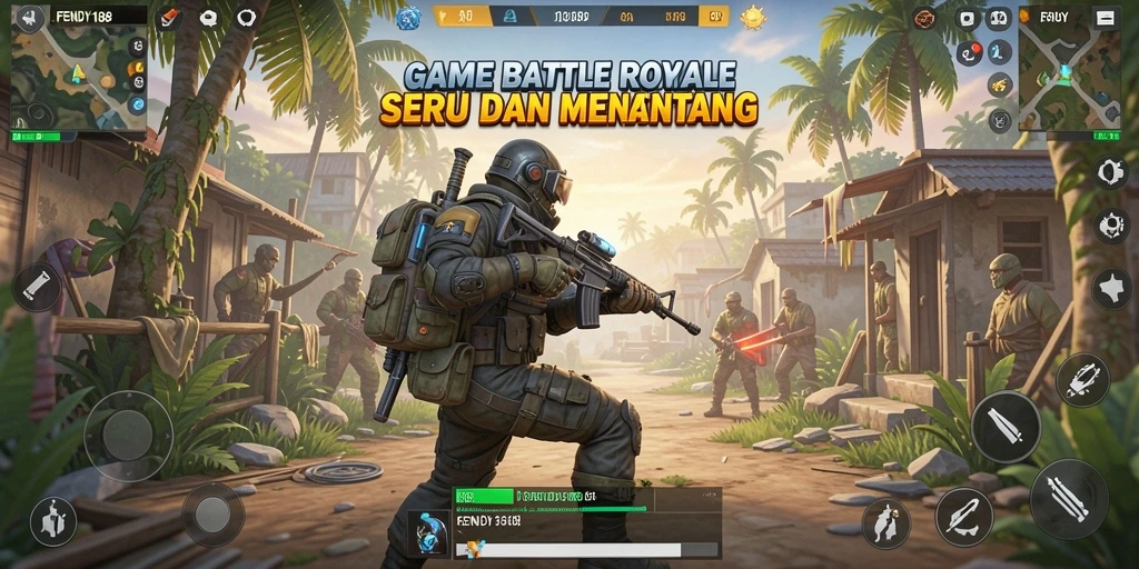 Gameplay intens di FENDY188 dengan pertempuran seru.