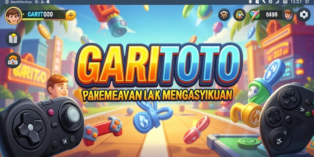 Tampilan gameplay GARITOTO yang menyenangkan dan penuh warna.