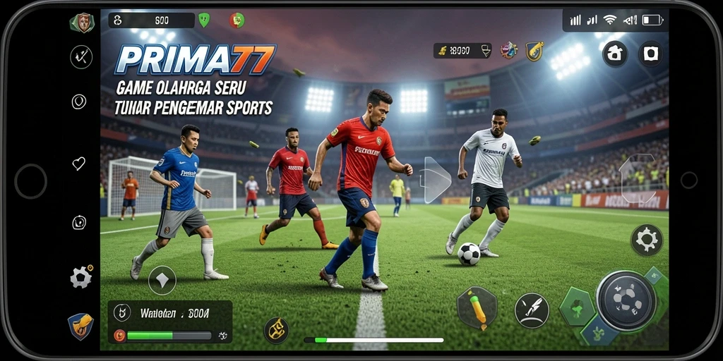 Tampilan gameplay seru di PRIMA77 dengan berbagai olahraga yang menarik.
