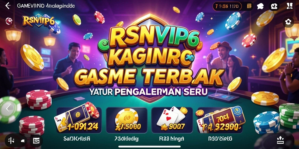Screenshot gameplay RSNVIP6 menampilkan keseruan permainan Kasino.