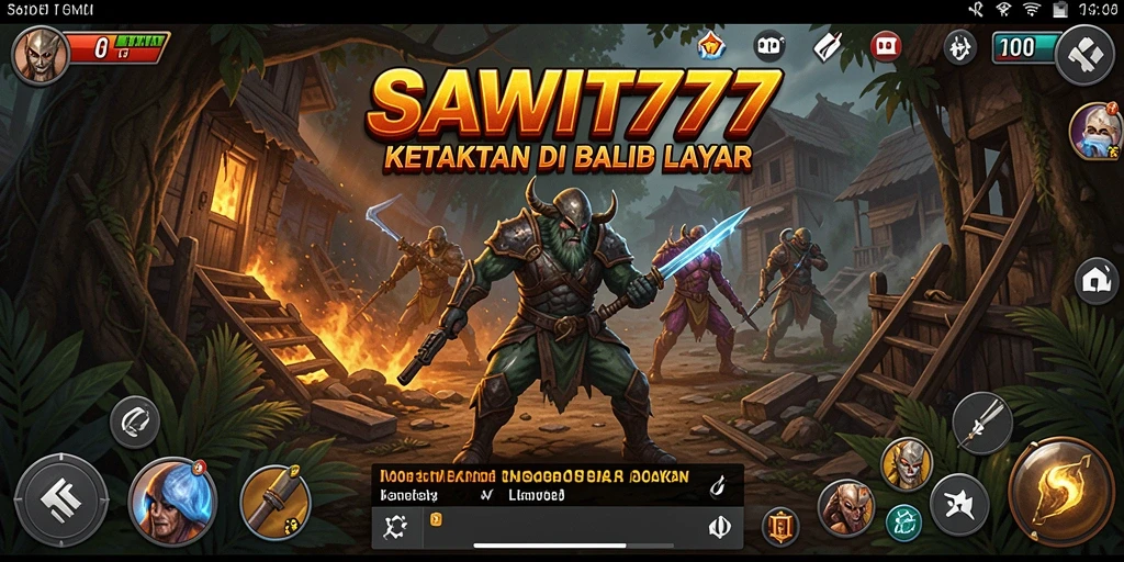 Gameplay menegangkan di dalam suasana horor yang gelap.