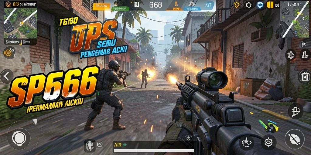 Tampilan gameplay SP666 yang intens dan mendebarkan.