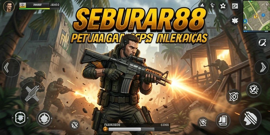 Screenshot SUBUR88 menampilkan momen aksi mendebarkan dalam game TPS.